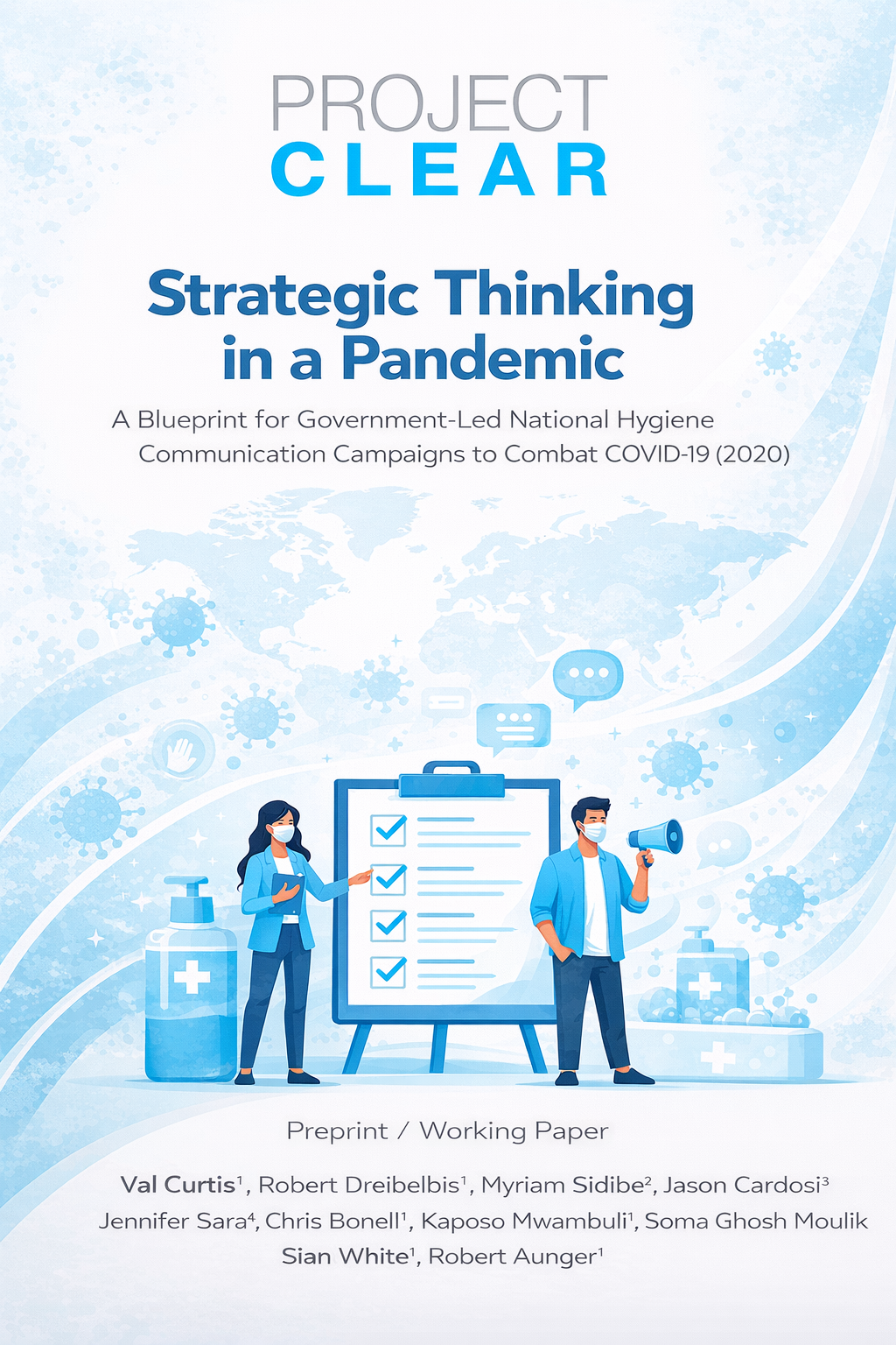 Strategic thinking in a pandemic: A Blueprint for Government-led National Hygiene Communication Campaigns to combat COVID-19 