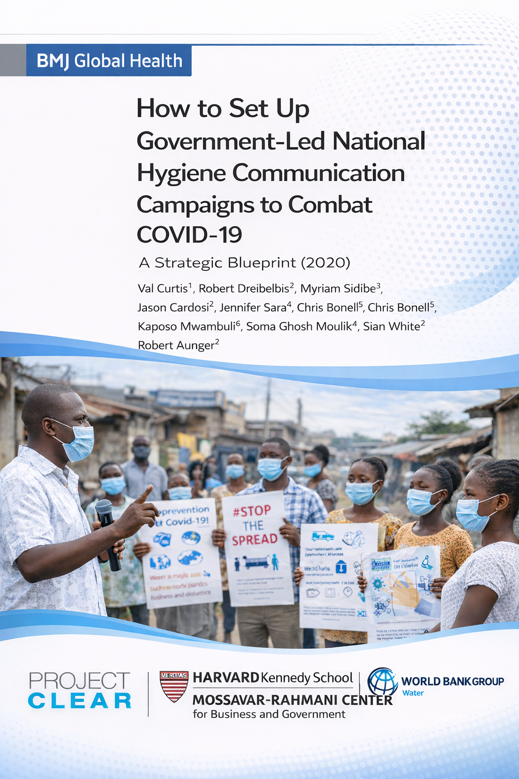 How to set up government-led national hygiene communication campaigns to combat COVID-19: a strategic blueprint